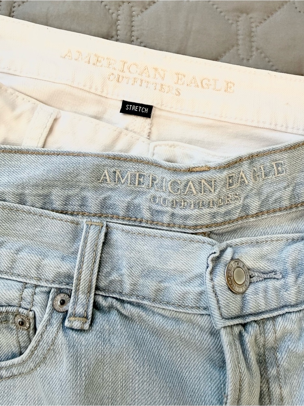 Lot of 2- American Eagle shorts - sz 12 - Picture 2 of 3